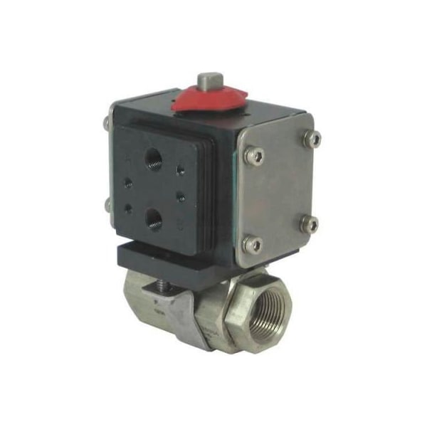 Gemini Valve Gemini Valve S/S Ball Valve W/500 Series Double-Acting Pneumatic Actuator, 1-1/2" 1-1/2 86-6-RT-6-A522D-PMK-6-A520 - main
